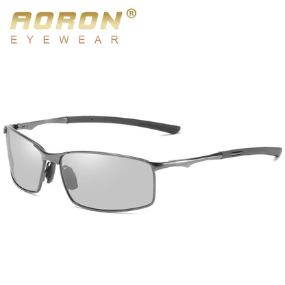 New Sunglasses Polarized Men Driving Glasses Color Night-Vision Goggles Cycling Road Kask Bicchieri Men Shades Cascos Pesca T336